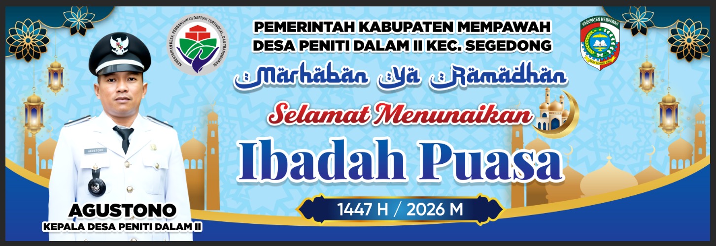 Mengetuk Pintu Langit, Mempererat Silaturahmi: Menyambut Ramadhan di Desa Peniti Dalam II