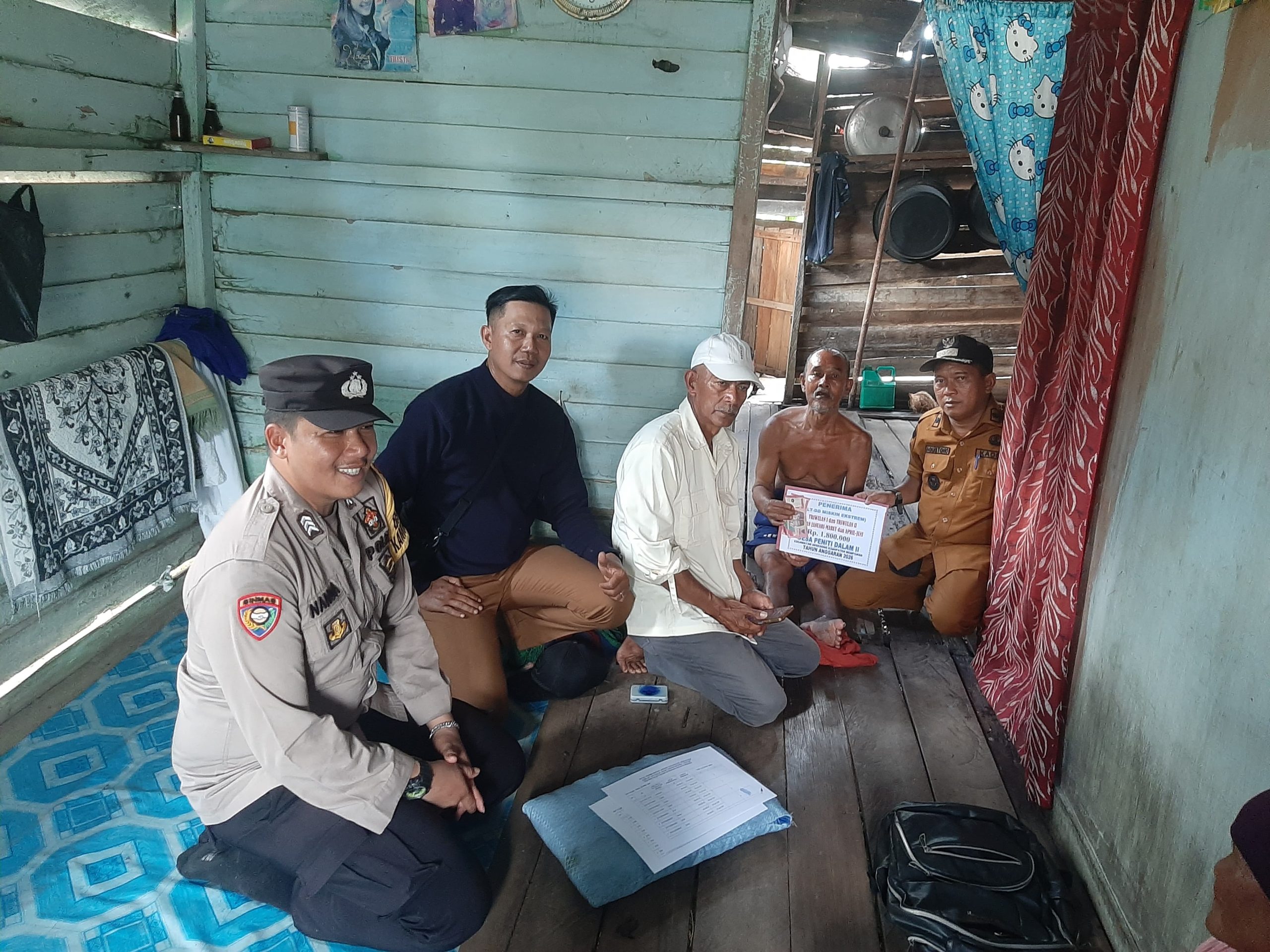 Pemerintah Desa Peniti Dalam II Salurkan BLT Miskin Ekstrem TA 2026 untuk Triwulan I & II